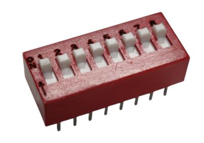 DIL-switch 8-polig* DIL-switch 8-polig*