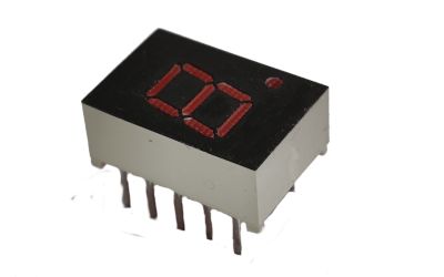 7-segmentsdisplay 7mm CA röd *