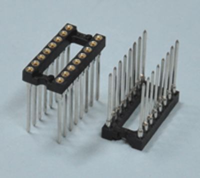 Wire-Wrap-sockel med 16 stift Wire-Wrap-sockel med 16 stift