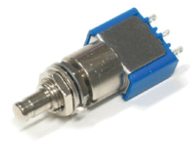 Tryckströmbrytare, 1xON-ON, 6A 125Vac