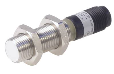 Induktiv givare med M12-kontakt PNP 10-40Vdc slutande 2mm (EI1202PPOSS-1) Induktiv givare med M12-kontakt PNP 10-40Vdc slutande 2mm (EI1202PPOSS-1)