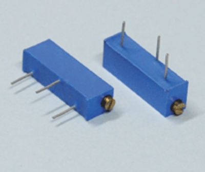 Cermet-multivarv potentiometer horisontell 2kohm