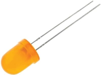 LED 8mm 36-100mcd orange (L-793ED)