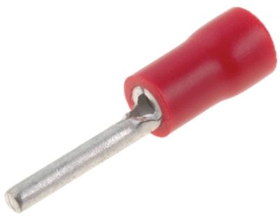 Ändhylsa 1,9x12mm röd 0,5-1,5mm²