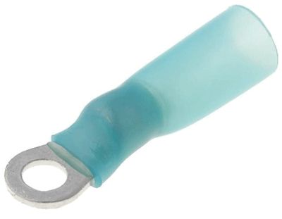 Ringkabelsko med krympslang 3 mm blå 1,5-2,5 mm²