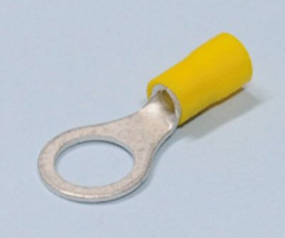 Ringkabelsko 10 mm gul 4-6 mm²