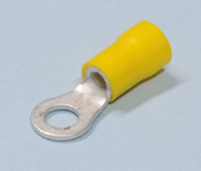 Ringkabelsko 5 mm gul 4-6 mm²
