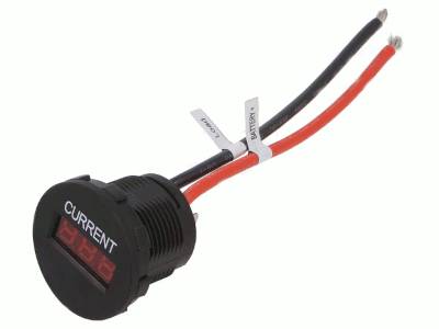 Digital LED-panelmätare 0-20Adc röd (A25-1B-BB3-R)