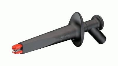 Mätspets 4 mm för säker banankontakt Cat IV 1000V svart (66.9474-21)