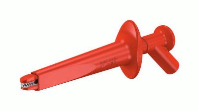 Mätspets 4 mm för säker banankontakt Cat IV 1000V röd (66.9474-22)