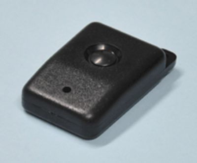 Knappfodral 56x35x13,9mm svart med 1 knapp * Knappfodral 56x35x13,9mm svart med 1 knapp *