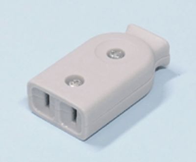 Amerikansk nätförlängningskontakt 10A 125V (50V EU) *