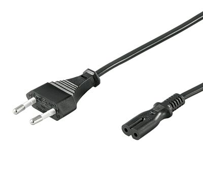 Panelanslutningskabel Euro-C/C7 svart 1,5m