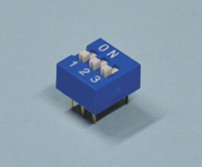 DIL-omkopplare 3-polig