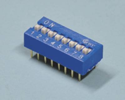DIL-switch 8-polig