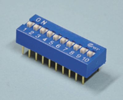 DIL-omkopplare 10-polig