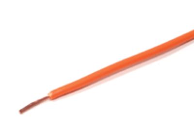 Anslutningskabel 60Vdc 0,22mm² orange 100m/rulle