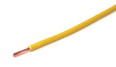 Anslutningskabel 60Vdc 2,5mm² gul 100m/rulle