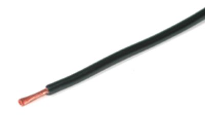 Anslutningskabel 60Vdc 2,5mm² svart 100m/rulle