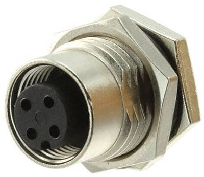 Sensoranslutning M12 husskontakt 4-polig hona (M12A-04PFFS-SF8001)