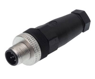 Sensoranslutning M12 rak kabelkontakt 5-polig hane (ELST 5012 PG7)