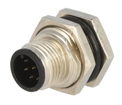 Sensoranslutning M12 hyls kontakt 5-polig hane (M12A-05PMMS-SF8001)