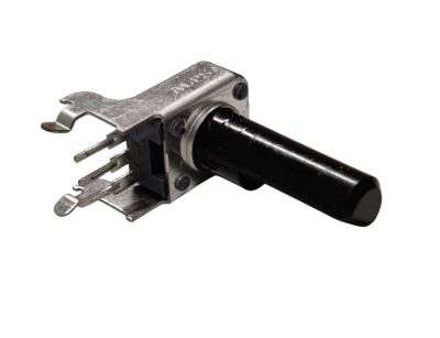 Kolpotentiometer för kretskort 6mm mono 10kohm logaritmisk *