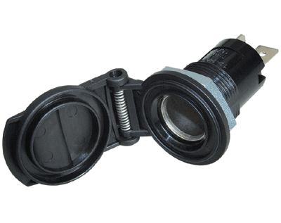 Ramanslutning med skyddskåpa isolerad (HELLA-kontakt) 12-24Vdc 16A (67607100)