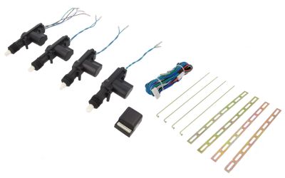 Centrallåsningssats 4-delar 12Vdc