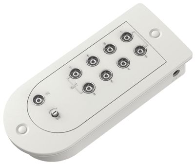 Antennförstärkare med åtta utgångar 15dB 12Vdc/230Vac