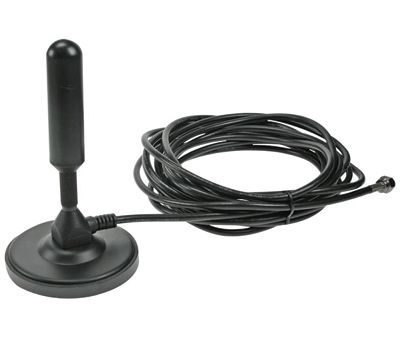 DVB-T-antenn (TV) med magnetfot 75 ohm