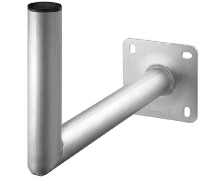 Väggfäste för antenner aluminium 50mm/450mm