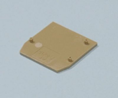 Ändplatta SRKM2.5-serien beige