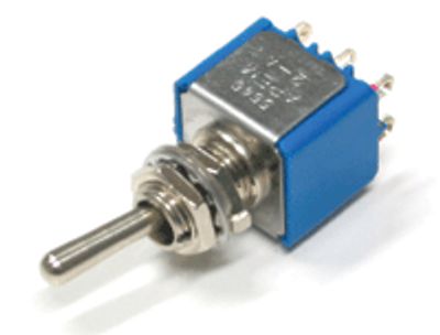 Spakbrytare 3A 250Vac 2xON-ON