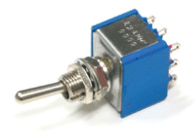 Spakbrytare 3A 250Vac 3xPÅ-AV-PÅ