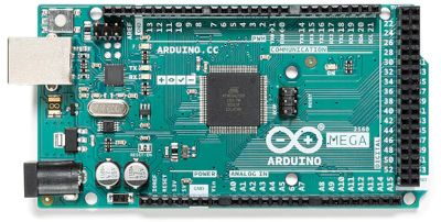 Arduino Mega 2560 (rev. 3) mikrokontrollkort (A000067)
