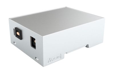 Arduino Uno kapsling för DIN-skena grå