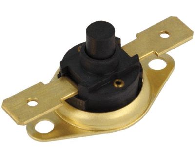 Bimetalltermostat med manuell återställning, öppnar vid +70°C