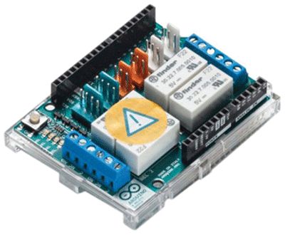 Arduino 4-kanalig relästyrningskort 5Vdc 60W (A000110)