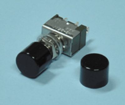 Knopp för MB2500-seriens knappar 10mm svart