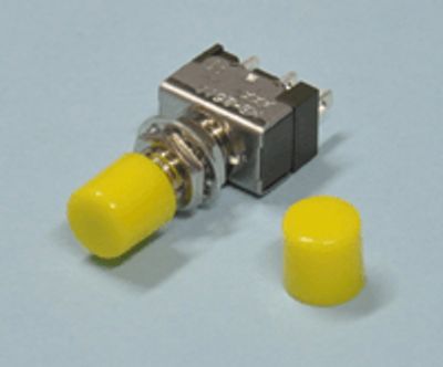 Knopp för MB2500-seriens knappar 8mm gul
