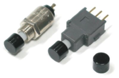 Knapp för AB/FB-seriens knappar, 5,1 mm svart