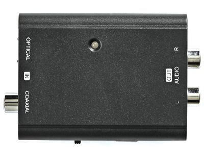 Digital-/analogomvandlare för 2-kanaligt ljudsignal