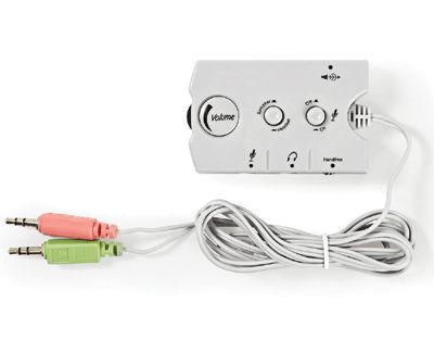 Väljare för hörlurar/högtalare för PC-anslutning