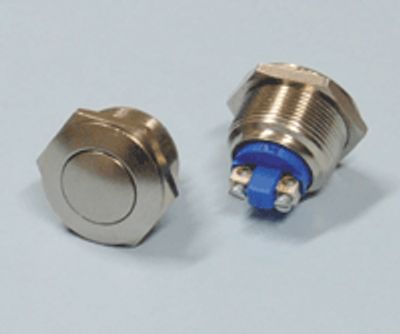 Tryckknapp stängande 1xOFF-(ON) 2A 48Vdc IP65