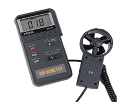 Digital luftflödesmätare (anemometer) *