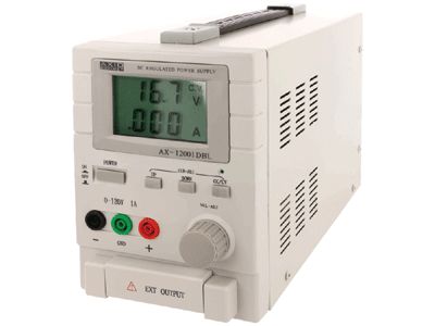 Justerbar laboratorieeffektkälla 0-120V 0-1A