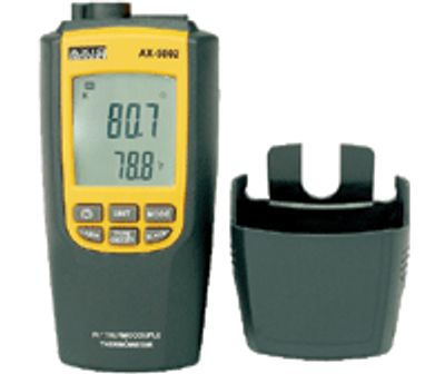 1-kanalig termometer med K-sensor + IR-mätning