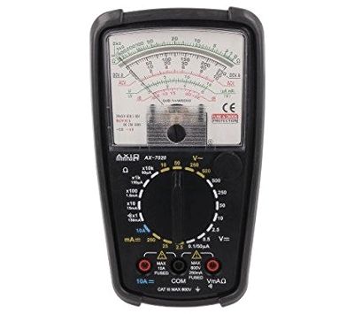 Analog multimeter Cat III 600V