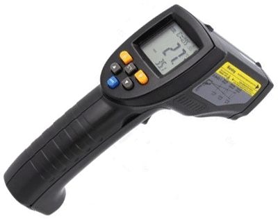 Infraröd termometer med laserljus -50...+1150°C